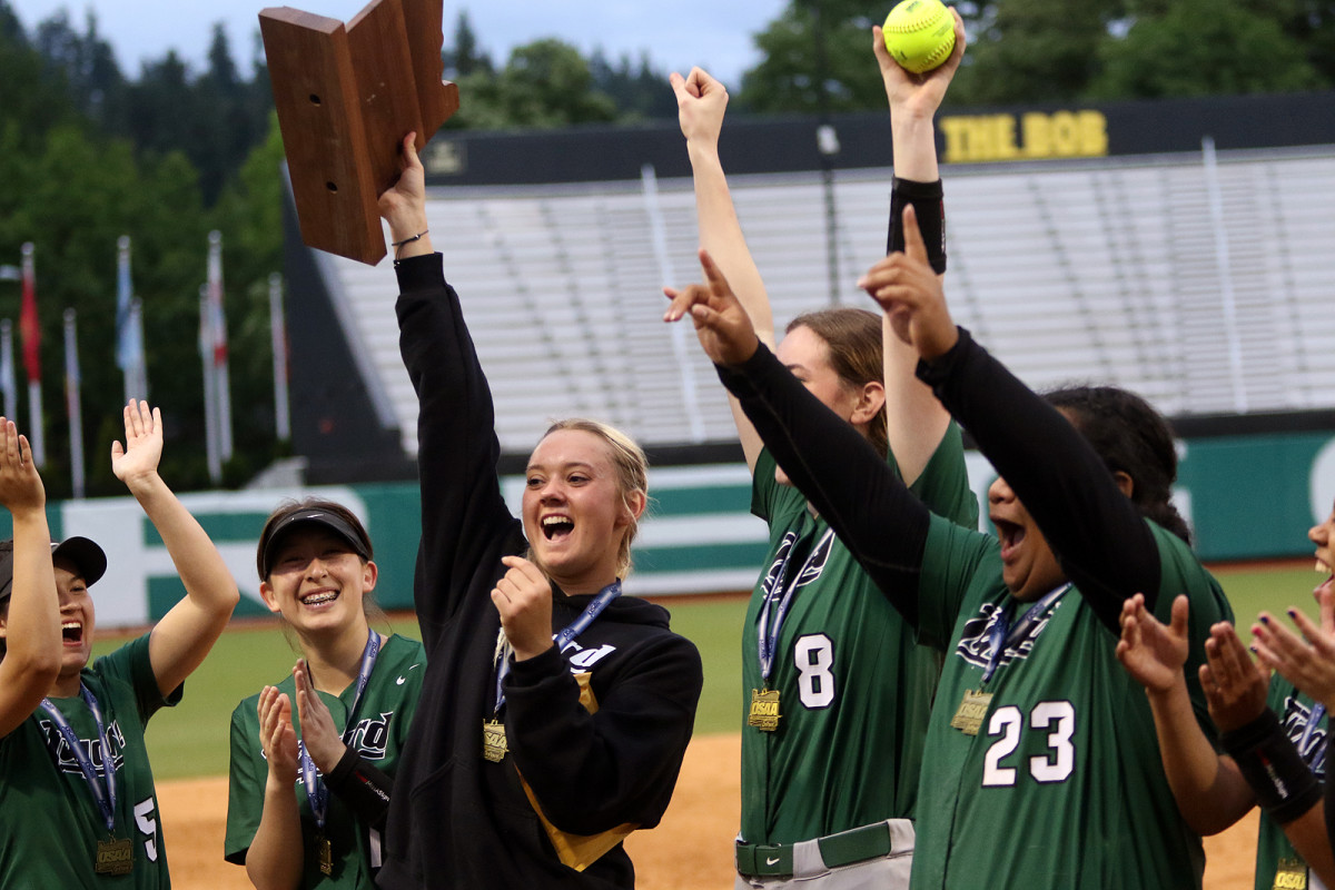 Tigard Oregon City 6A softball final Dan Brood 48